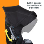 Baby Trend® Cover Me™ 4-in-1 Convertible Car Seat with Adjustable Canopy