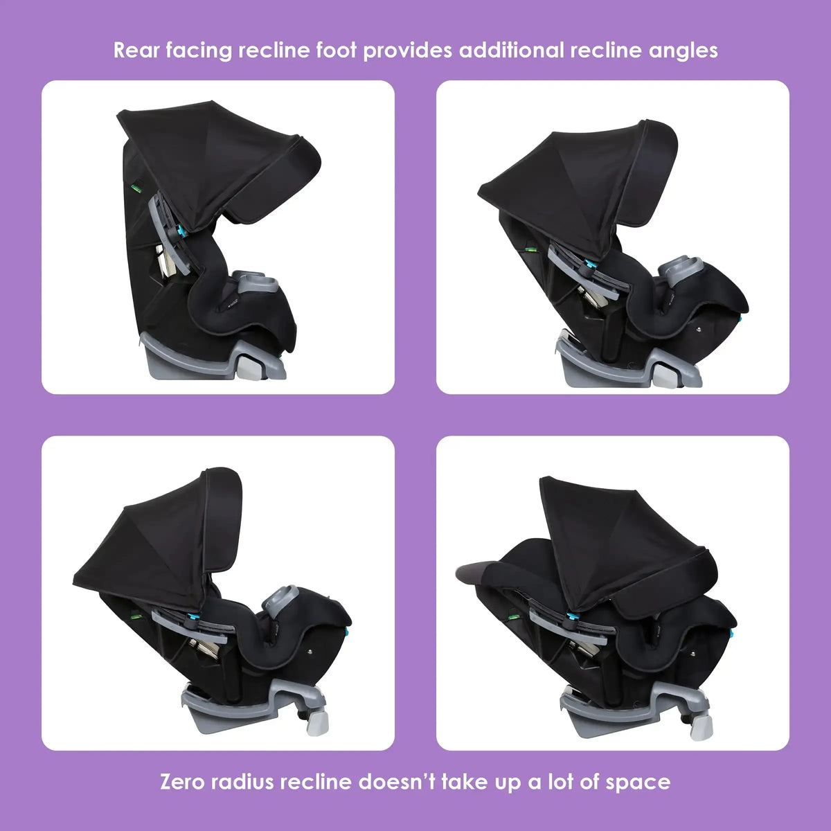 Baby Trend® Cover Me™ 4-in-1 Convertible Car Seat with Adjustable Canopy