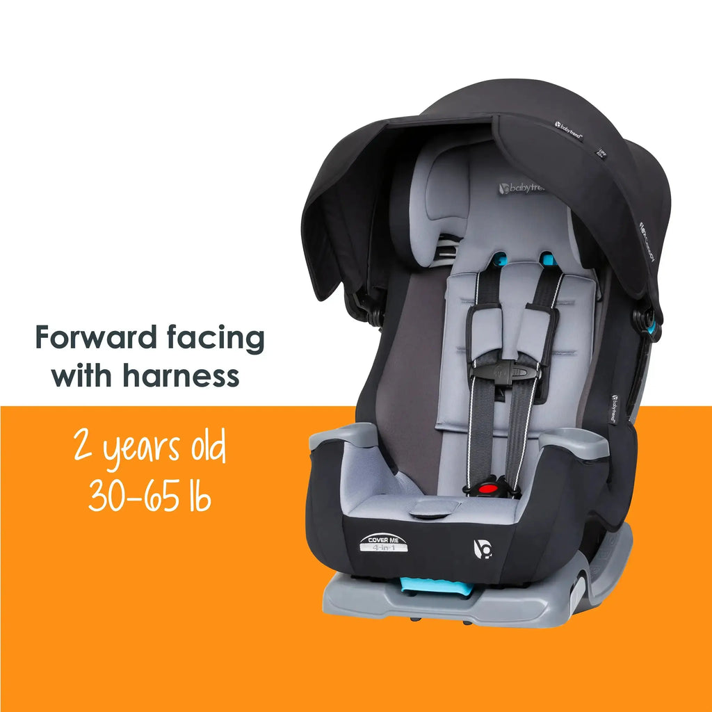 Baby Trend® Cover Me™ 4-in-1 Convertible Car Seat with Adjustable Canopy